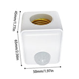 Maxbell E27 Light Bulb Holder Kitchen Storage Room Hotel Infrared Sensor Lamp Socket