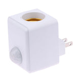 Maxbell E27 Light Bulb Holder Kitchen Storage Room Hotel Infrared Sensor Lamp Socket