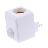Maxbell E27 Light Bulb Holder Kitchen Storage Room Hotel Infrared Sensor Lamp Socket