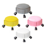 Maxbell 360° Rotating Low Roller Seat Stool Kids Women for Salons Living Room Garage Grey