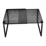 Maxbell Expandable Cabinet Storage Shelf Stand Riser Organizer Rack Black 27 to 38cm