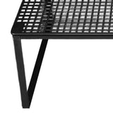 Maxbell Expandable Cabinet Storage Shelf Stand Riser Organizer Rack Black 38 to 62cm