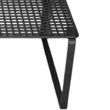 Maxbell Expandable Cabinet Storage Shelf Stand Riser Organizer Rack Black 50 to 85cm