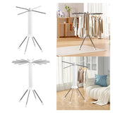 Maxbell Clothes Drying Rack Sturdy Clothing Rack for Outdoor Indoor Daily Family Use 4 Poles