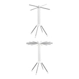 Maxbell Clothes Drying Rack Sturdy Clothing Rack for Outdoor Indoor Daily Family Use 4 Poles