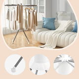 Maxbell Clothes Drying Rack Sturdy Clothing Rack for Outdoor Indoor Daily Family Use 16 Poles