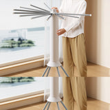 Maxbell Clothes Drying Rack Sturdy Clothing Rack for Outdoor Indoor Daily Family Use 16 Poles