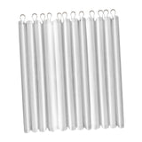 Maxbell Waffle Shower Curtains Polyester Washable Heavy Duty for Hotel Bathroom Home White