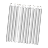 Maxbell Waffle Shower Curtains Polyester Washable Heavy Duty for Hotel Bathroom Home White