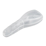 Maxbell Manual Shaver Storage Box Dustproof Organizer Accessories Portable Protector transparent