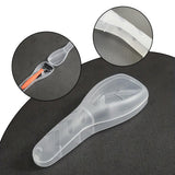 Maxbell Manual Shaver Storage Box Dustproof Organizer Accessories Portable Protector transparent