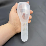 Maxbell Manual Shaver Storage Box Dustproof Organizer Accessories Portable Protector transparent