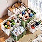 Maxbell Lidded Storage Bin Large Utility Crate with Handles for Toys Tools Transport