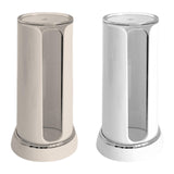 Maxbell Cotton Pad Storage Box Gift Remover Wipes Dispenser for Party Bathroom Hotel White