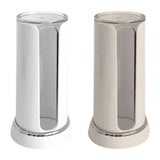 Maxbell Cotton Pad Storage Box Gift Remover Wipes Dispenser for Party Bathroom Hotel White