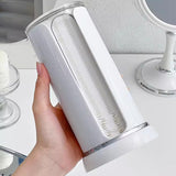Maxbell Cotton Pad Storage Box Gift Remover Wipes Dispenser for Party Bathroom Hotel White