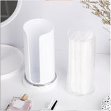 Maxbell Cotton Pad Storage Box Gift Remover Wipes Dispenser for Party Bathroom Hotel White