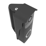 Maxbell Doorbell Mount Wide Angle Sturdy Wall Bracket 110 Degree Tilt for Home Black