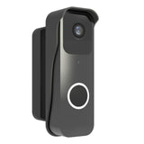 Maxbell Doorbell Mount Wide Angle Sturdy Wall Bracket 110 Degree Tilt for Home Black