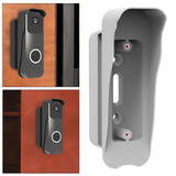 Maxbell Doorbell Mount Wide Angle Sturdy Wall Bracket 110 Degree Tilt for Home White