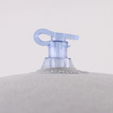 Maxbell Inflatable Foot Rest Pillow PVC Flocking Leg Rest Pillow for Travel Home Car Grey