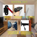 Maxbell 2Pcs Anti Tip Furniture Anchors for Baby Proofing for Chests Chair Bookcases