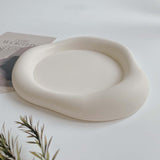 Maxbell Silicone Coaster for Drinks Nonslip Lightweight Cup Pad for Cafe Dinner Home White