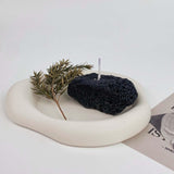 Maxbell Silicone Coaster for Drinks Nonslip Lightweight Cup Pad for Cafe Dinner Home White