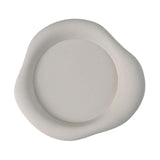 Maxbell Silicone Coaster for Drinks Nonslip Lightweight Cup Pad for Cafe Dinner Home White