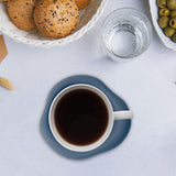 Maxbell Silicone Coaster for Drinks Nonslip Lightweight Cup Pad for Cafe Dinner Home Blue