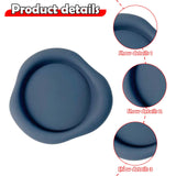 Maxbell Silicone Coaster for Drinks Nonslip Lightweight Cup Pad for Cafe Dinner Home Blue