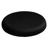 Maxbell TPU Waterproof Round Stool Cover Fits 37-43cm Dia Seat for Kitchen Accessory Black
