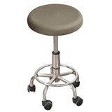 Maxbell TPU Waterproof Round Stool Cover Fits 37-43cm Dia Seat for Kitchen Accessory Khaki