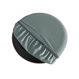 Maxbell TPU Waterproof Round Stool Cover Fits 37-43cm Dia Seat for Kitchen Accessory Light Gray