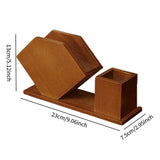 Maxbell Napkin Holder Wood Stylish Toothpick Dispenser Box for Hotel Restaurant Cafe