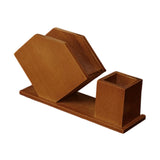Maxbell Napkin Holder Wood Stylish Toothpick Dispenser Box for Hotel Restaurant Cafe