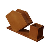 Maxbell Napkin Holder Wood Stylish Toothpick Dispenser Box for Hotel Restaurant Cafe