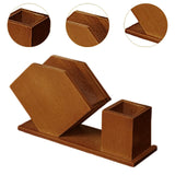 Maxbell Napkin Holder Wood Stylish Toothpick Dispenser Box for Hotel Restaurant Cafe