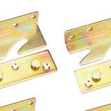 Maxbell Set of 4 Accessories Stable Sturdy for Headboard Footboard Bed Rail Brackets