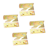 Maxbell Set of 4 Accessories Stable Sturdy for Headboard Footboard Bed Rail Brackets