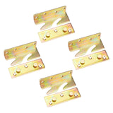 Maxbell Set of 4 Accessories Stable Sturdy for Headboard Footboard Bed Rail Brackets