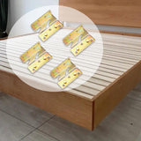 Maxbell Set of 4 Accessories Stable Sturdy for Headboard Footboard Bed Rail Brackets