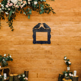 Maxbell Picture Frame Elegant Gothic Crow Decoration for Vanity Tabletop Living Room