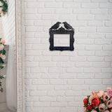 Maxbell Picture Frame Elegant Gothic Crow Decoration for Vanity Tabletop Living Room