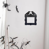 Maxbell Picture Frame Elegant Gothic Crow Decoration for Vanity Tabletop Living Room