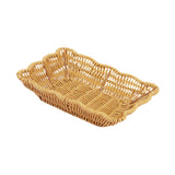 Maxbell Imitation Rattan Basket Multi Use for Office Desktop