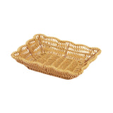Maxbell Imitation Rattan Basket Multi Use for Office Desktop