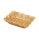 Maxbell Imitation Rattan Basket Multi Use for Office Desktop