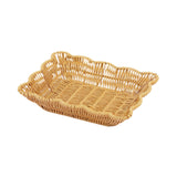 Maxbell Imitation Rattan Basket Multi Use for Office Desktop