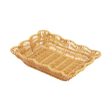 Maxbell Imitation Rattan Basket Multi Use for Office Desktop